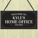 Personalised Home Office Hanging Home Decor Gifts For Him Her