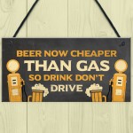 Funny Hanging Home Bar Sign For Man Cave Bar Pub Plaque Alcohol