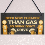 Funny Hanging Home Bar Sign For Man Cave Bar Pub Plaque Alcohol