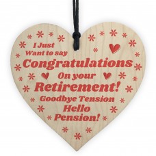 Novelty Retirement Gift for Him Her Colleague Good Luck Leaving