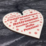 Novelty Retirement Gift for Him Her Colleague Good Luck Leaving