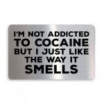 Rude Metal Wallet Card Birthday Gift For Men Him Novelty Joke