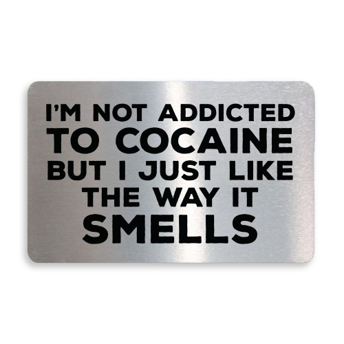 Rude Metal Wallet Card Birthday Gift For Men Him Novelty Joke