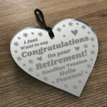 Funny Retirement Gifts for Him Her Heart Colleague Leaving Gift