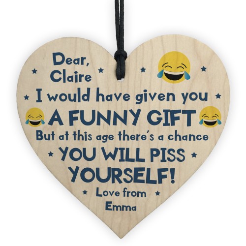 Funny PERSONALISED Birthday Gift For Him Her Friend Rude Gifts