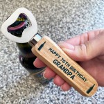 Grandpa Birthday Gifts Wood Bottle Opener Grandparent Gift