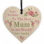 Happy Birthday Mum Gifts Hanging Sign For Birthday Personalised