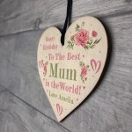 Happy Birthday Mum Gifts Hanging Sign For Birthday Personalised