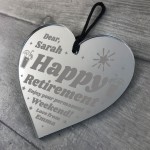 Happy Retirement Gift for Him Her Colleague Goodluck Keepsake