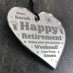Happy Retirement Gift for Him Her Colleague Goodluck Keepsake