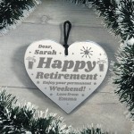 Happy Retirement Gift for Him Her Colleague Goodluck Keepsake