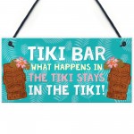 Funny Tiki Bar Decor Sign For Home Garden Bar Hanging Man Cave