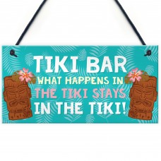 Funny Tiki Bar Decor Sign For Home Garden Bar Hanging Man Cave