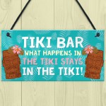 Funny Tiki Bar Decor Sign For Home Garden Bar Hanging Man Cave