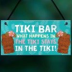 Funny Tiki Bar Decor Sign For Home Garden Bar Hanging Man Cave