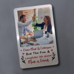 Chance Made Us Colleagues Quote Wallet Insert Friendship Gift