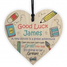Good Luck First Day At School Nursery Gift Personalised Daughter