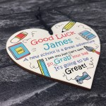 Good Luck First Day At School Nursery Gift Personalised Daughter