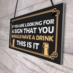 Funny Bar Sign Hanging Sign Plaquef For Man Cave Shed Garage