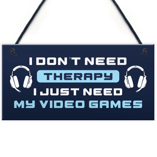 Gamer Gift For Son Brother Novelty Video Games Gaming Hanging