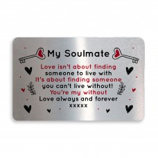 My Soulmate Gift Anniversary Gift For Him Her Husband Wife