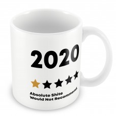 Funny 2020 Rating Mug Novelty Birthday Christmas Gift For Him