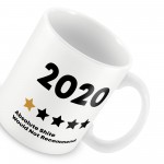 Funny 2020 Rating Mug Novelty Birthday Christmas Gift For Him