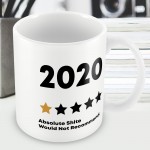 Funny 2020 Rating Mug Novelty Birthday Christmas Gift For Him