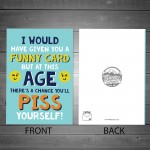Funny Rude Card For Him Her Novelty Birthday Christmas Card