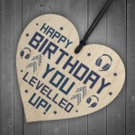 Happy Birthday You Levelled Up Funny Gaming Birthday Gifts