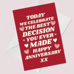 Anniversary Card For Boyfriend Girlfriend Cute Anniversary Card 