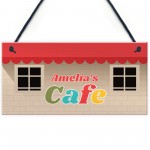 Playhouse Sign Personalised CAFE Sign For Child Daughter Son