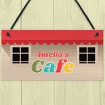 Playhouse Sign Personalised CAFE Sign For Child Daughter Son