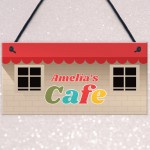 Playhouse Sign Personalised CAFE Sign For Child Daughter Son