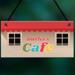 Playhouse Sign Personalised CAFE Sign For Child Daughter Son