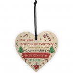 Teacher Gift Poem Personalised Christmas Teacher Gift Thank You