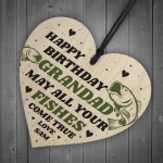 Funny Birthday Gift For Grandad Personalised Fishing Gift Humour