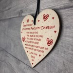 Favourite Colleague Gift Personalised Colleague Birthday Xmas