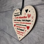 2nd Anniversary Gift Husband Wife Wedding Two Years Mr & Mrs