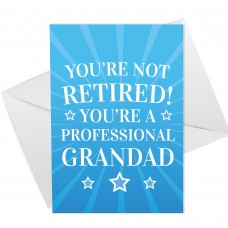 Funny Professional Grandad Birthday Christmas Card For Grandad C