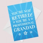 Funny Professional Grandad Birthday Christmas Card For Grandad C