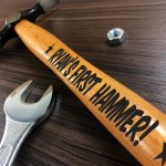 Personalised First Hammer Gifts For Brother Son Birthday Gifts