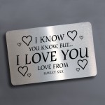 Personalised Novelty Gifts For Boyfriend Husband Christmas Gifts