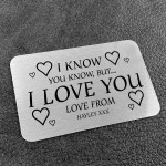 Personalised Novelty Gifts For Boyfriend Husband Christmas Gifts