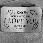 Personalised Novelty Gifts For Boyfriend Husband Christmas Gifts