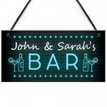 Home Pub Bar Personalised Sign Plaque For Man Cave Garden Bar