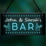 Home Pub Bar Personalised Sign Plaque For Man Cave Garden Bar