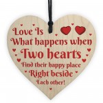 ANNIVERSARY GIFT For Boyfriend Girlfriend Husband Wife Heart