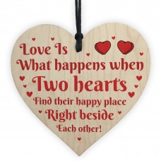 ANNIVERSARY GIFT For Boyfriend Girlfriend Husband Wife Heart