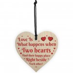 ANNIVERSARY GIFT For Boyfriend Girlfriend Husband Wife Heart